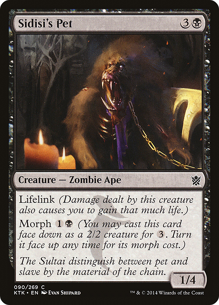 {C} Sidisi's Pet [Khans of Tarkir][KTK 090]
