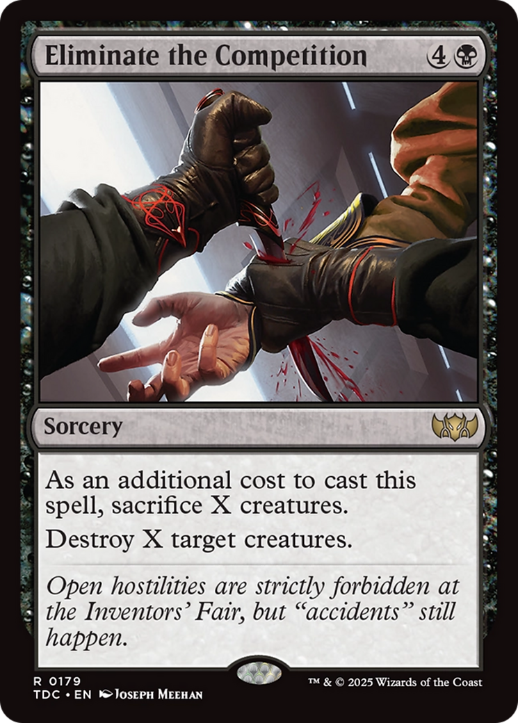 {R} Eliminate the Competition [Tarkir: Dragonstorm Commander][TDC 179]