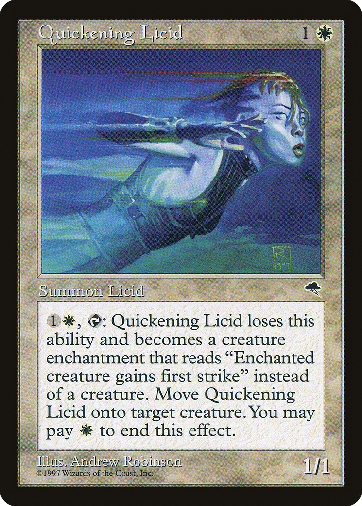 {C} Quickening Licid [Tempest][TMP 036]