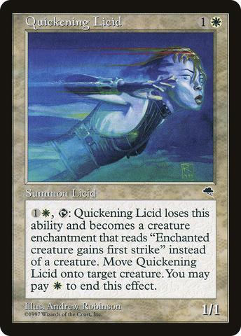 {C} Quickening Licid [Tempest][TMP 036]