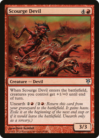 {C} Scourge Devil [Duel Decks: Sorin vs. Tibalt][DDK 055]