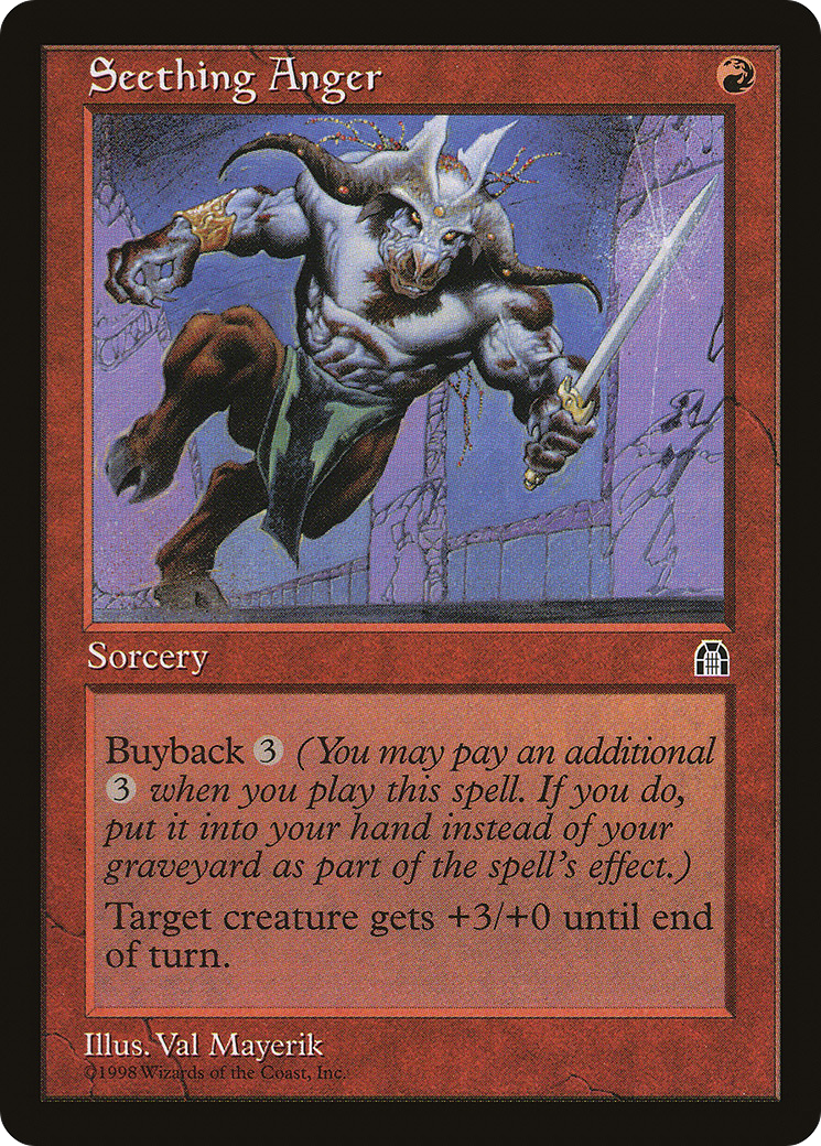 {C} Seething Anger [Stronghold][STH 096]