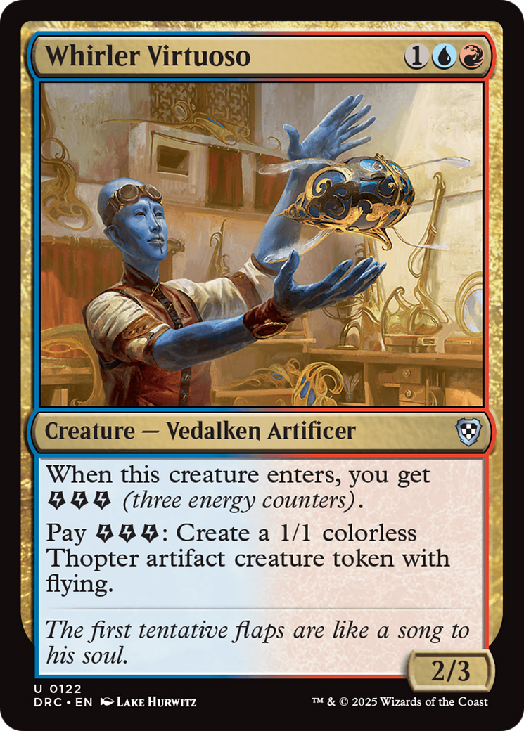 {C} Whirler Virtuoso [Aetherdrift Commander][DRC 122]