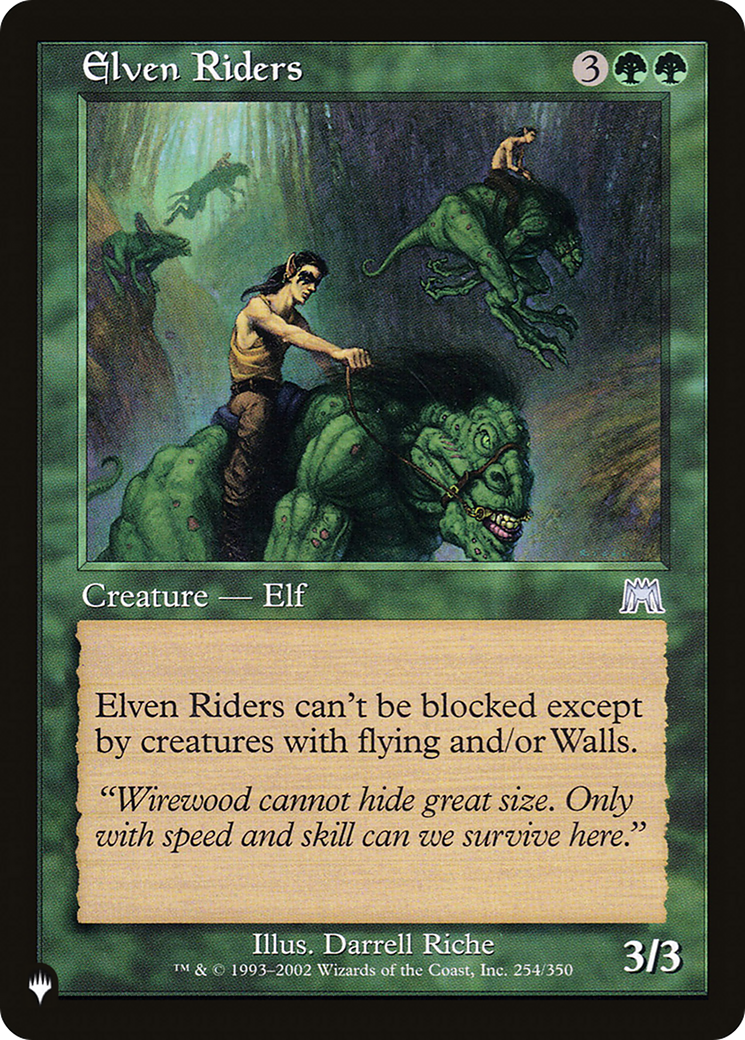 Elven Riders [LIST 254/350]
