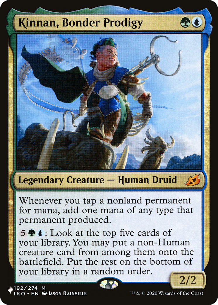 {R} Kinnan, Bonder Prodigy [Secret Lair: From Cute to Brute][LS IKO 192]