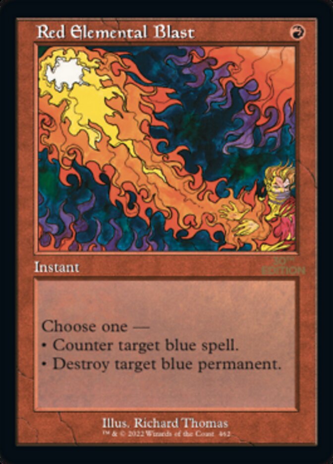 {C} Red Elemental Blast (Retro) [30th Anniversary Edition][30A 462]