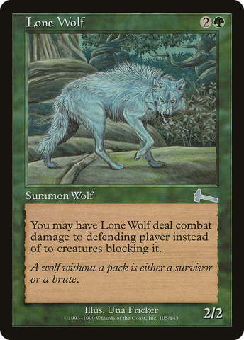 {C} Lone Wolf [Urza's Legacy][ULG 105]