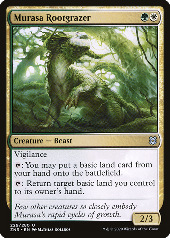 {C} Murasa Rootgrazer [Zendikar Rising][ZNR 229]