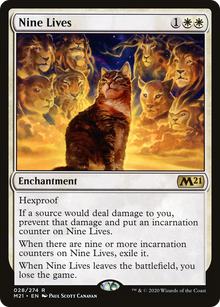 {R} Nine Lives [Core Set 2021][M21 028]