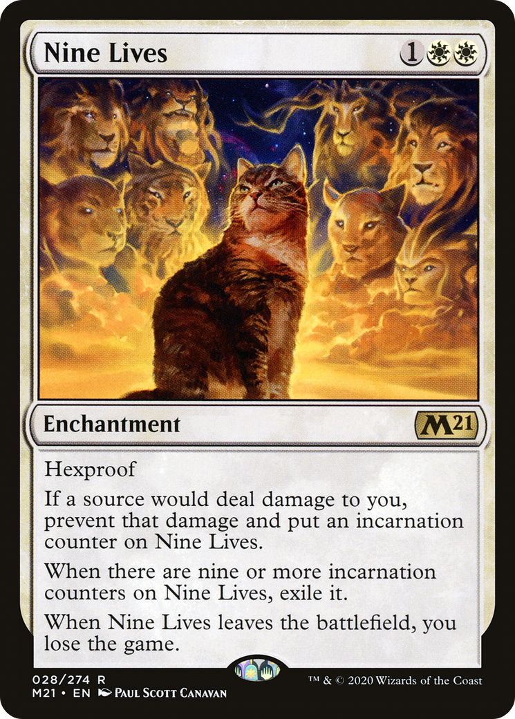 {R} Nine Lives [Core Set 2021][M21 028]