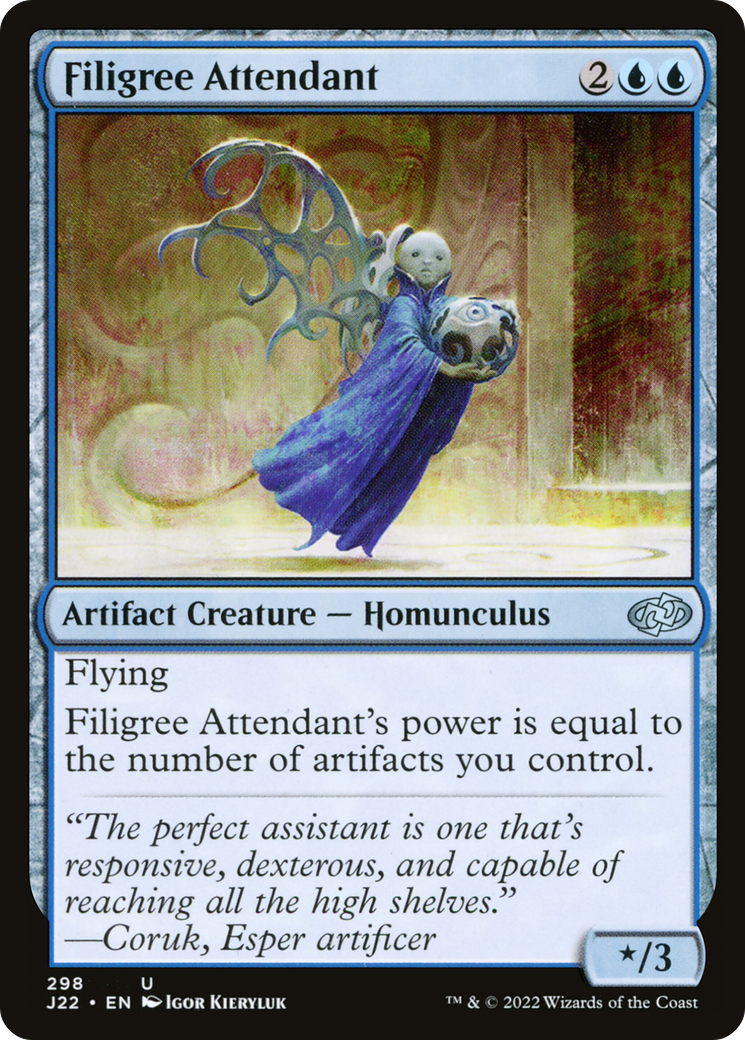 {C} Filigree Attendant [Jumpstart 2022][J22 298]