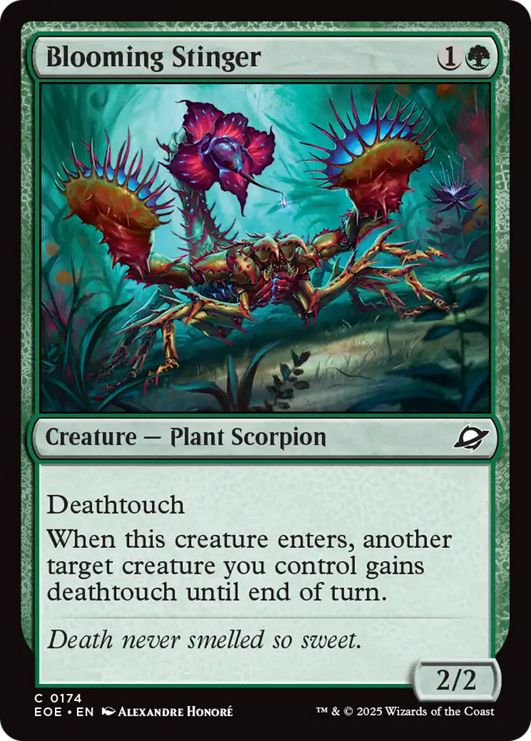 {@@ EOE C} Blooming Stinger [Edge of Eternities][EOE 174]