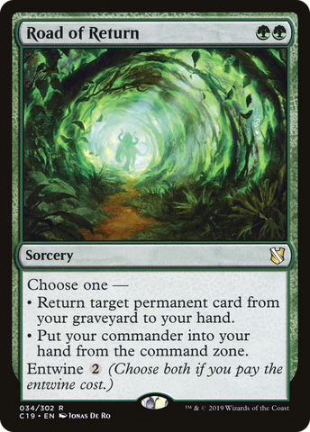 {R} Road of Return [Commander 2019][C19 034]