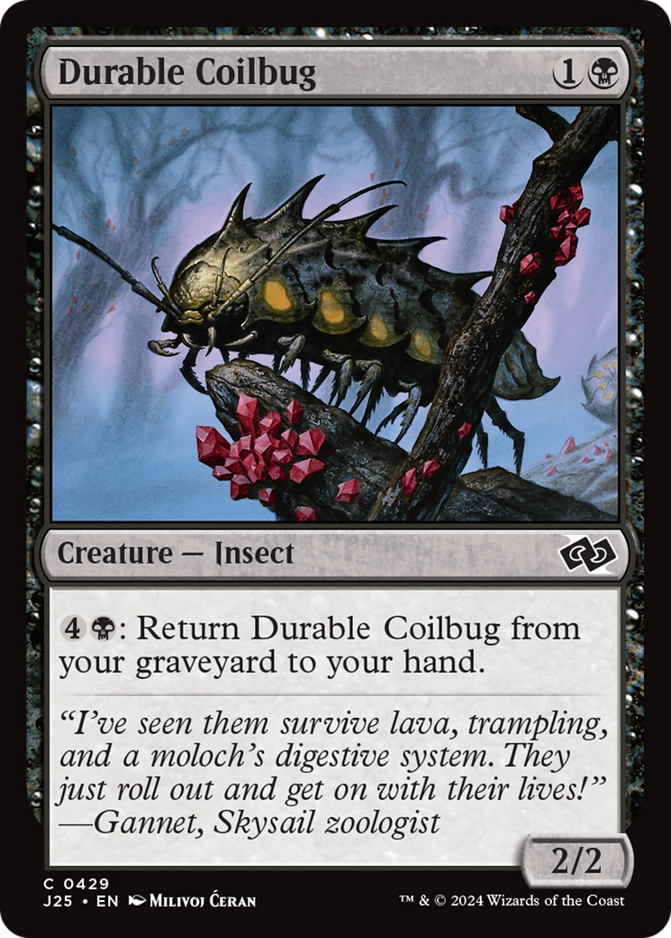 {C} Durable Coilbug [Foundations Jumpstart][J25 429]
