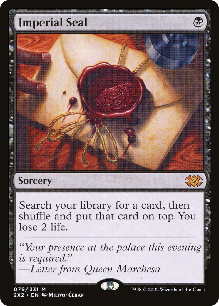 {R} Imperial Seal [Double Masters 2022][2X2 079]