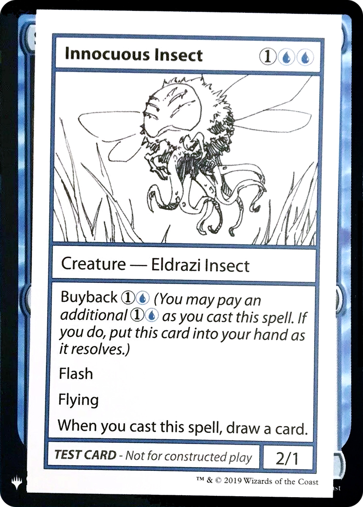 {R} Innocuous Insect [Mystery Booster Playtest Cards][CON CMB1 023]