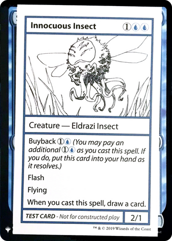 {R} Innocuous Insect [Mystery Booster Playtest Cards][CON CMB1 023]