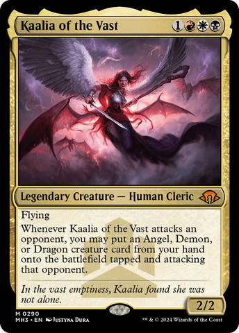 {R} Kaalia of the Vast [Modern Horizons 3][MH3 290]