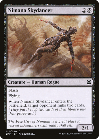 {C} Nimana Skydancer [Zendikar Rising][ZNR 117]