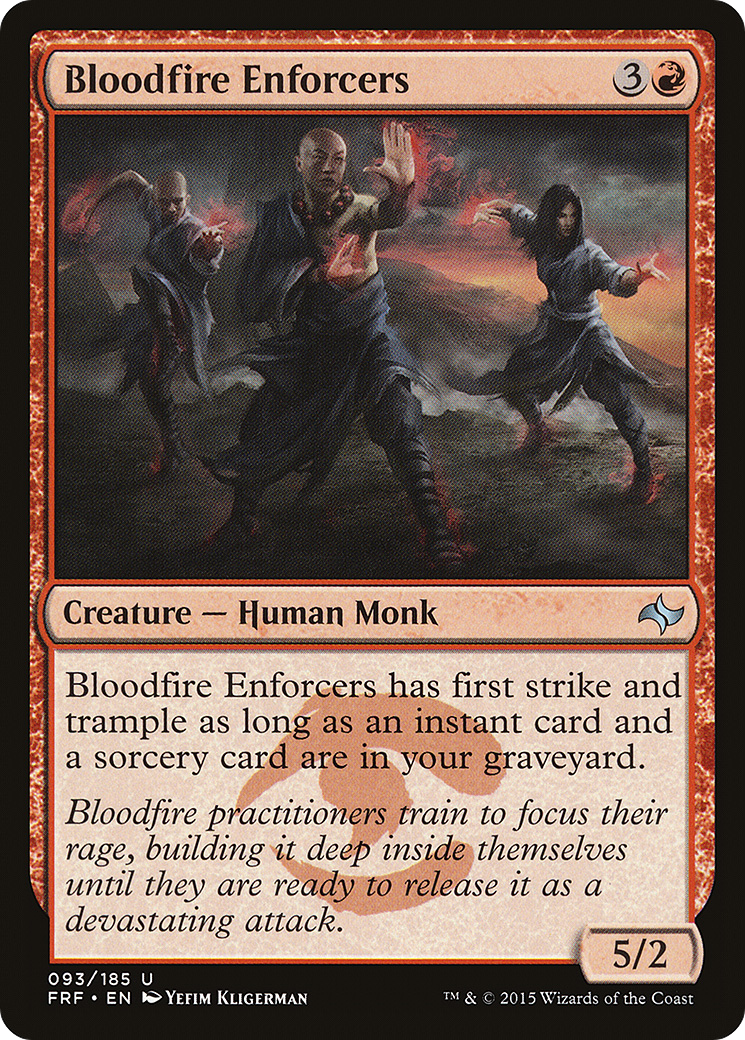 {C} Bloodfire Enforcers [Fate Reforged][FRF 093]