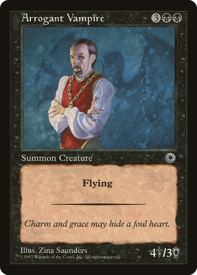 {C} Arrogant Vampire [Portal][POR 079]