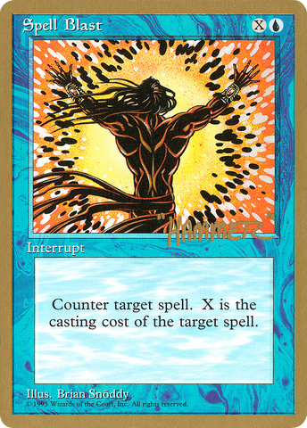 {C} Spell Blast (Shawn "Hammer" Regnier) [Pro Tour Collector Set][GB PTC SHR103]