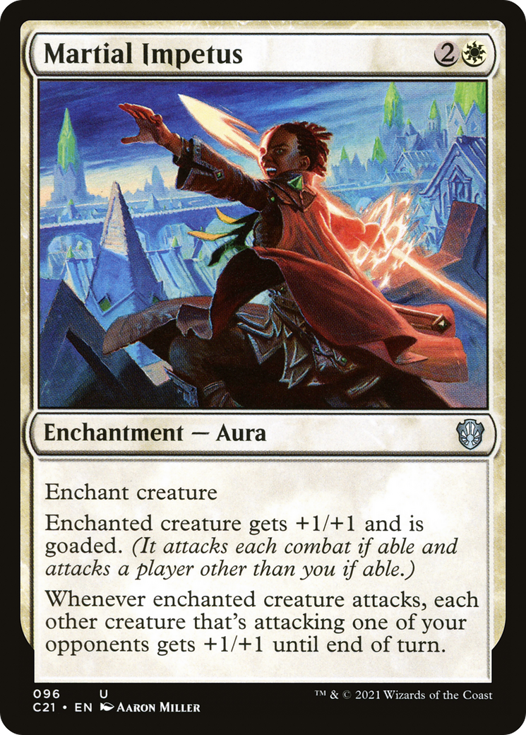 {C} Martial Impetus [Commander 2021][C21 096]