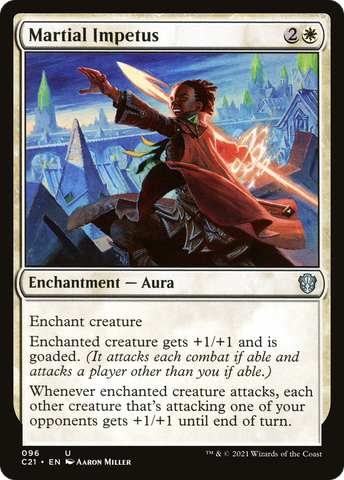 {C} Martial Impetus [Commander 2021][C21 096]