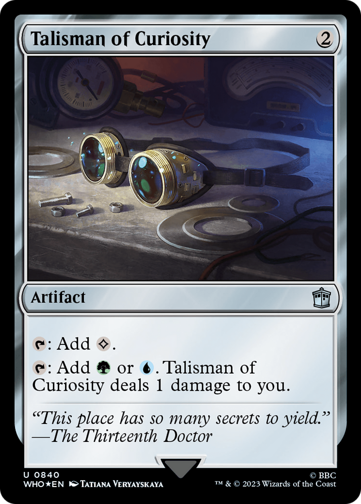 {C} Talisman of Curiosity (Surge Foil) [Doctor Who][WHO 840]