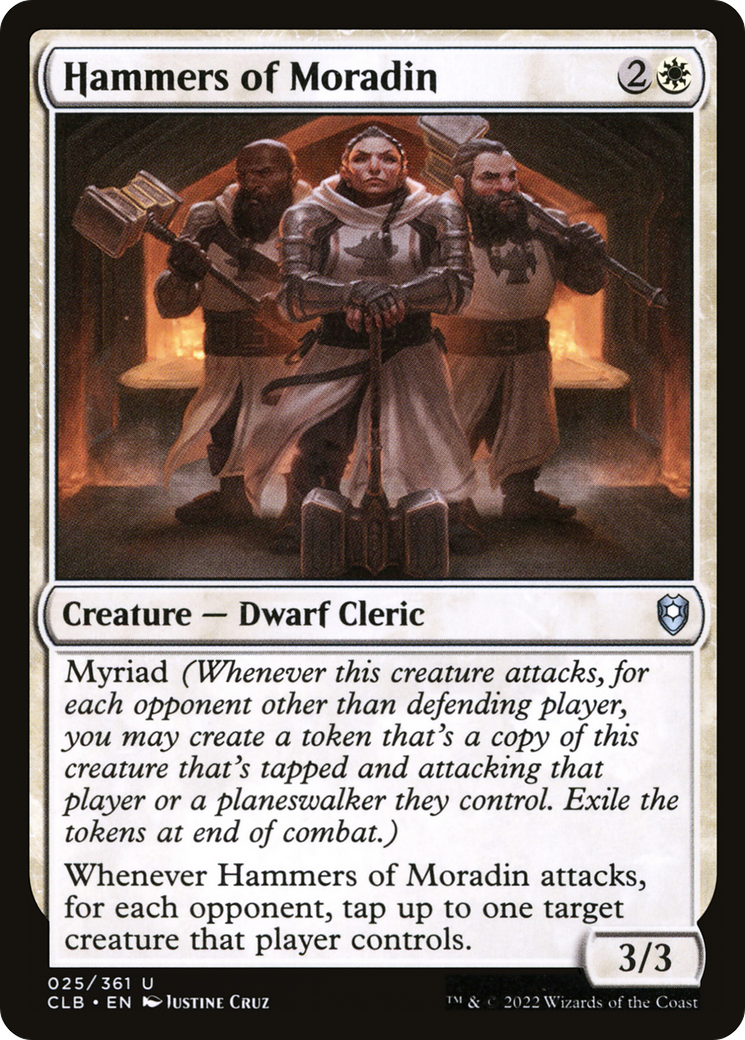{C} Hammers of Moradin [Commander Legends: Battle for Baldur's Gate][CLB 025]