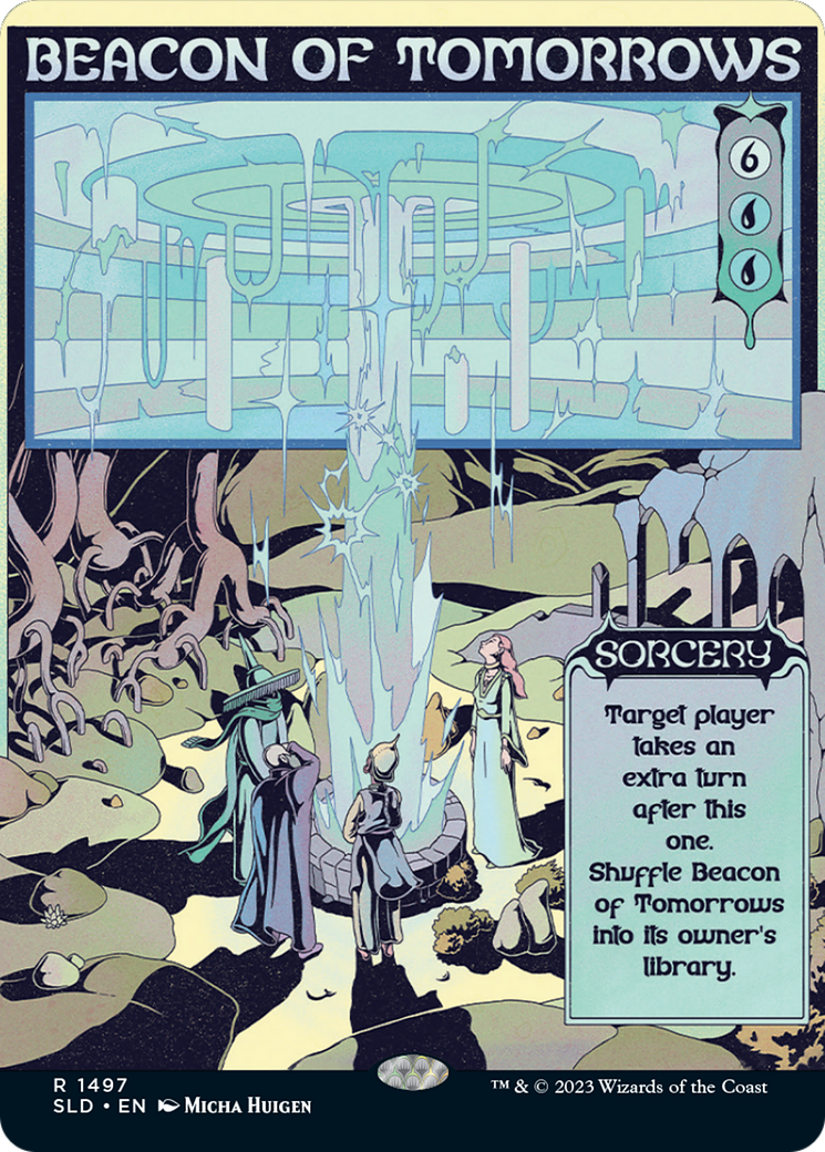 {R} Beacon of Tomorrows (Rainbow Foil) [Secret Lair Drop Series][RBF SLD 1497]