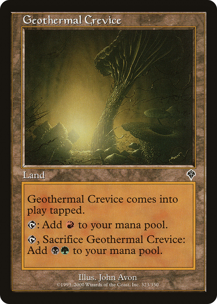 {C} Geothermal Crevice [Invasion][INV 323]