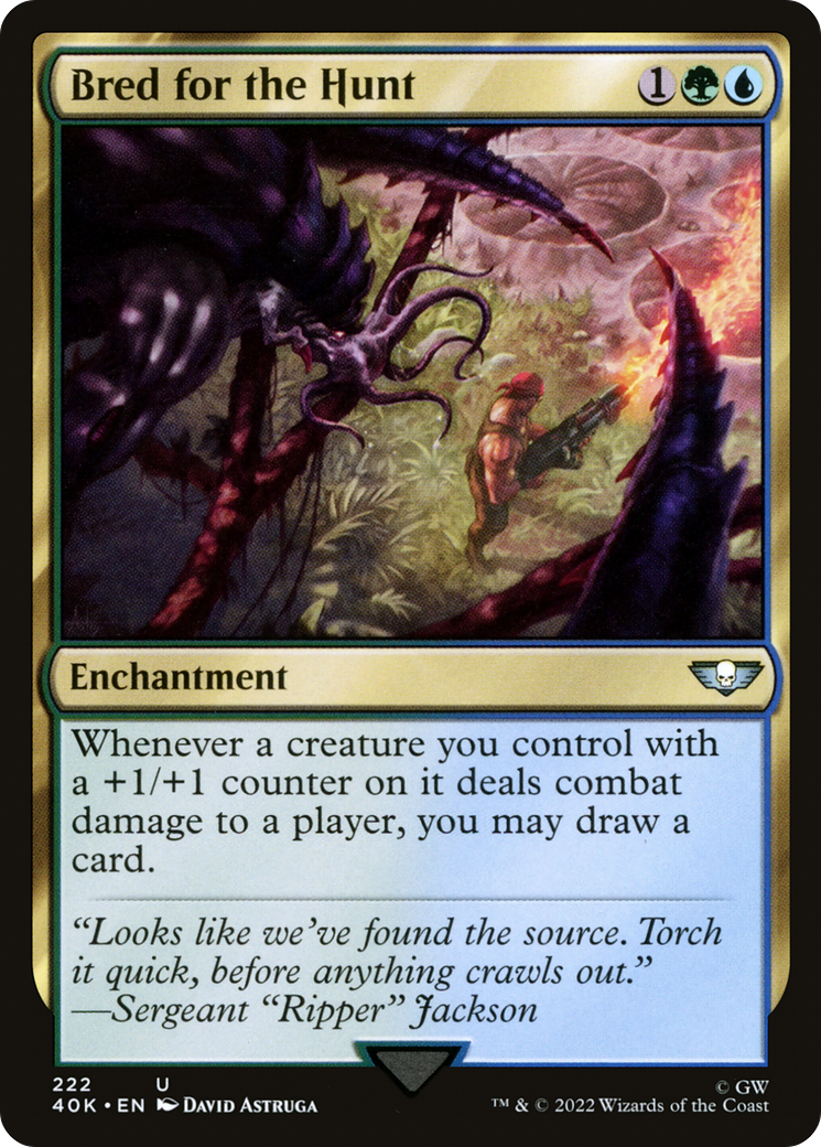 {C} Bred for the Hunt [Universes Beyond: Warhammer 40,000][40K 222]