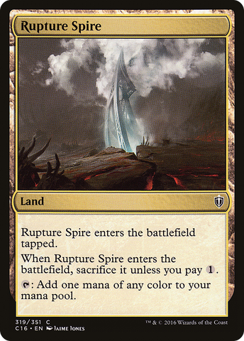 {C} Rupture Spire [Commander 2016][C16 319]