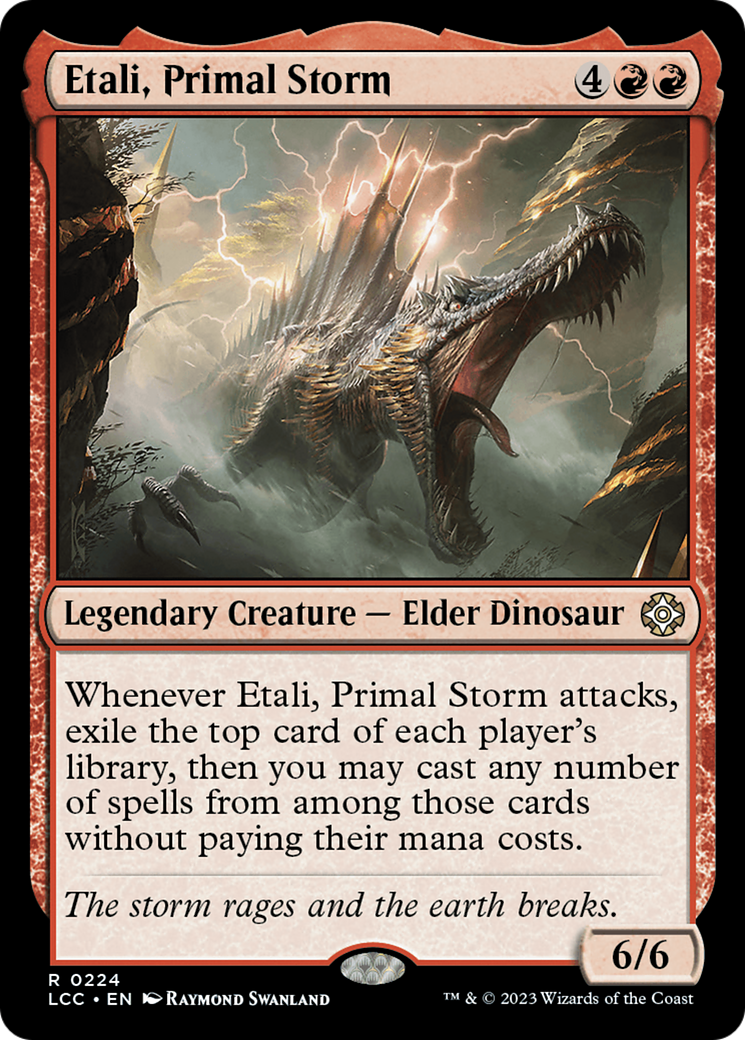 {R} Etali, Primal Storm [The Lost Caverns of Ixalan Commander][LCC 224]