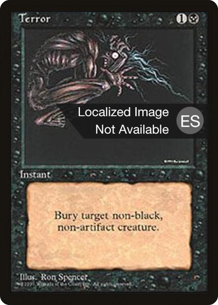 {F} Terror [Fourth Edition (Foreign Black Border)][FBB 4ED 164]