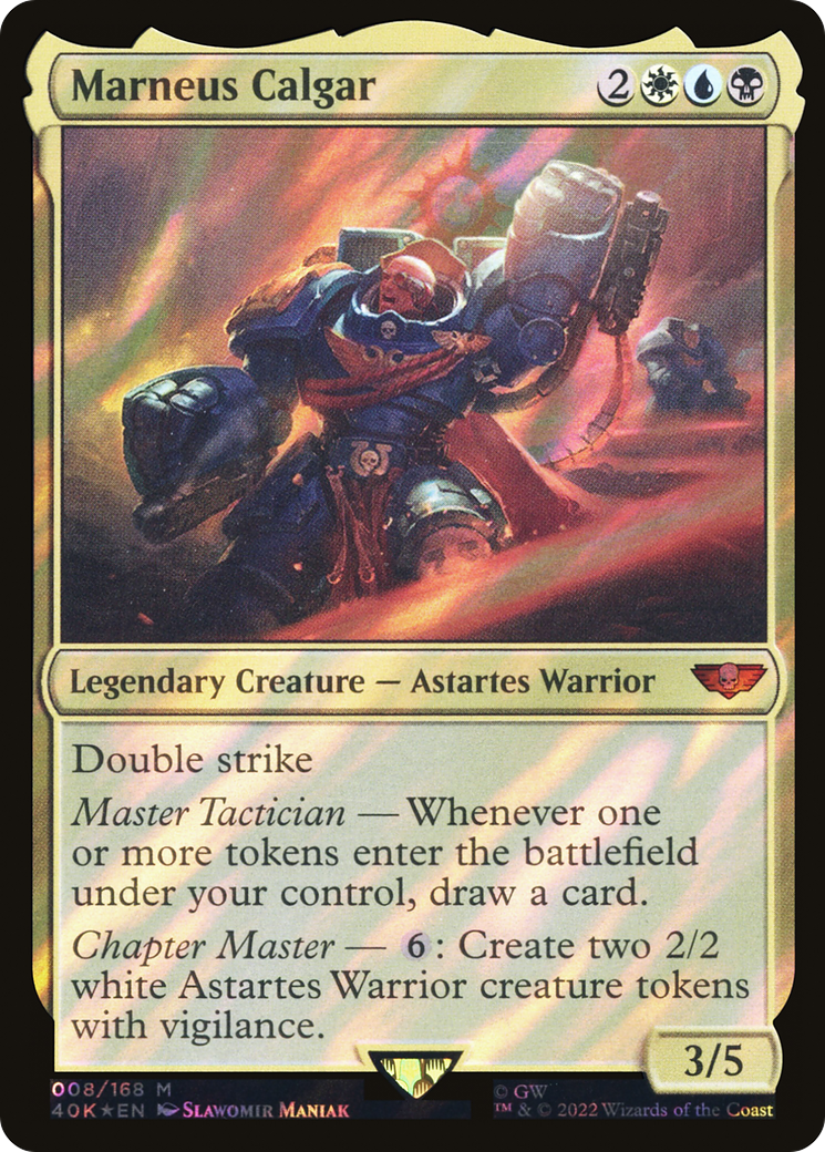 {R} Marneus Calgar (Surge Foil) [Universes Beyond: Warhammer 40,000][SF 40K 008]