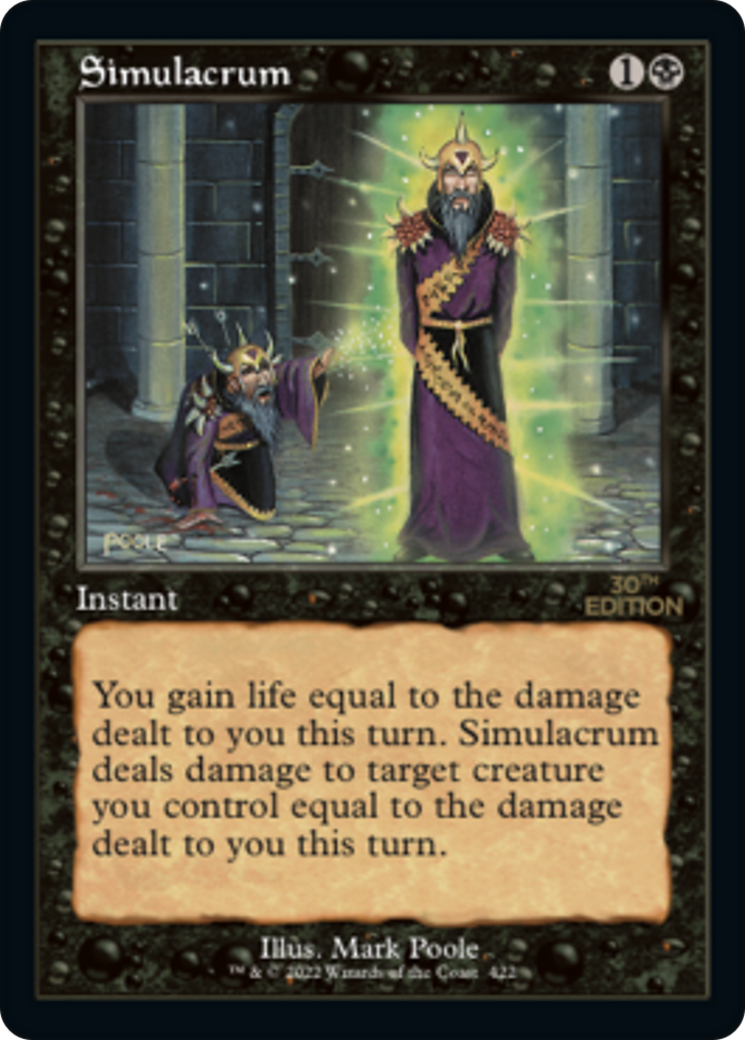 {C} Simulacrum (Retro) [30th Anniversary Edition][30A 422]
