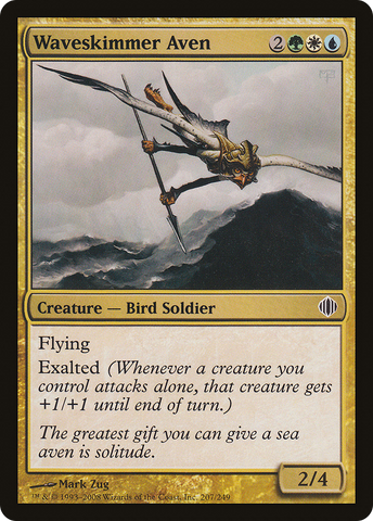{C} Waveskimmer Aven [Shards of Alara][ALA 207]