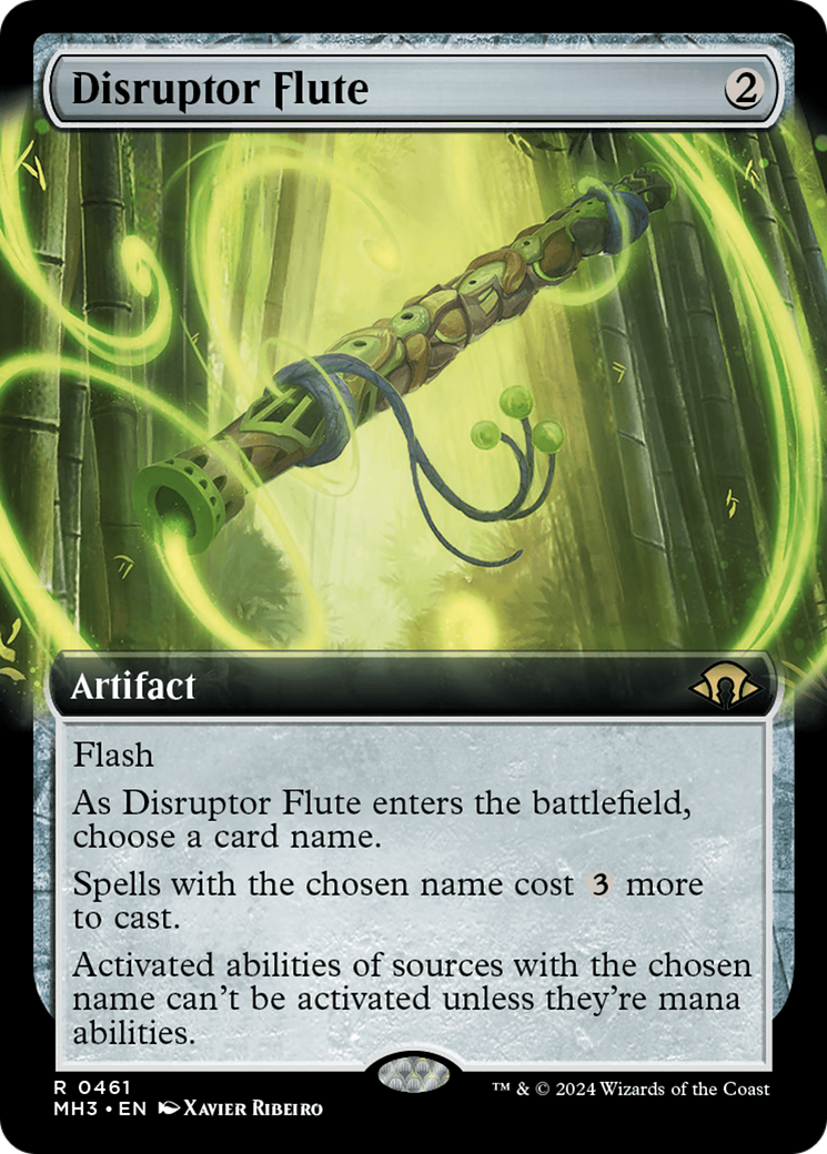 {R} Disruptor Flute (Extended Art) [Modern Horizons 3][MH3 461]