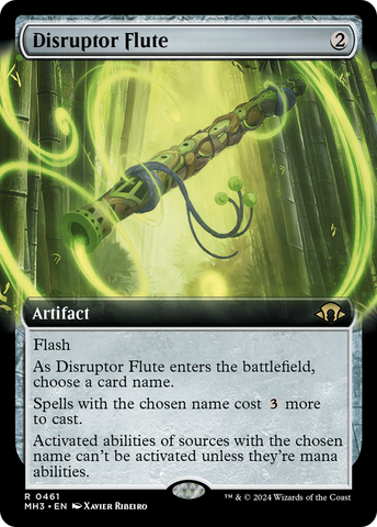{R} Disruptor Flute (Extended Art) [Modern Horizons 3][MH3 461]