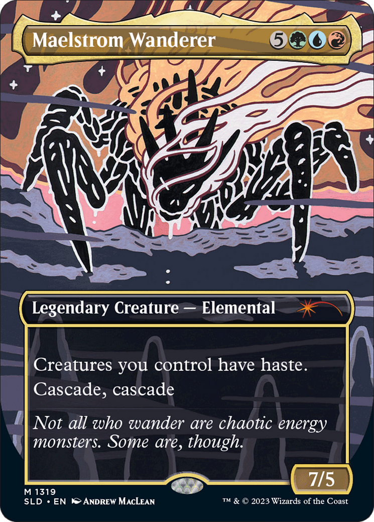 Maelstrom Wanderer [SLD-1319]  (Borderless) Foil