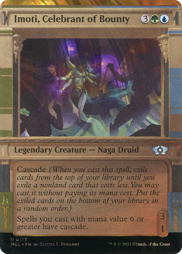{C} Imoti, Celebrant of Bounty (Halo Foil) [Multiverse Legends][MUL 173]