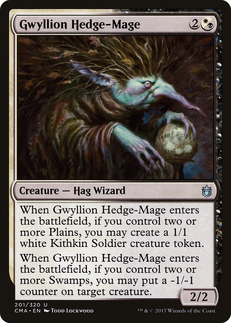 {C} Gwyllion Hedge-Mage [Commander Anthology][CMA 201]