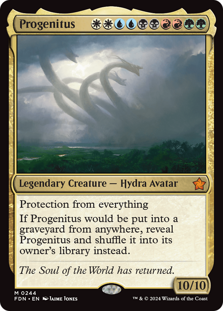 {@R} Progenitus [Foundations][FDN 244]