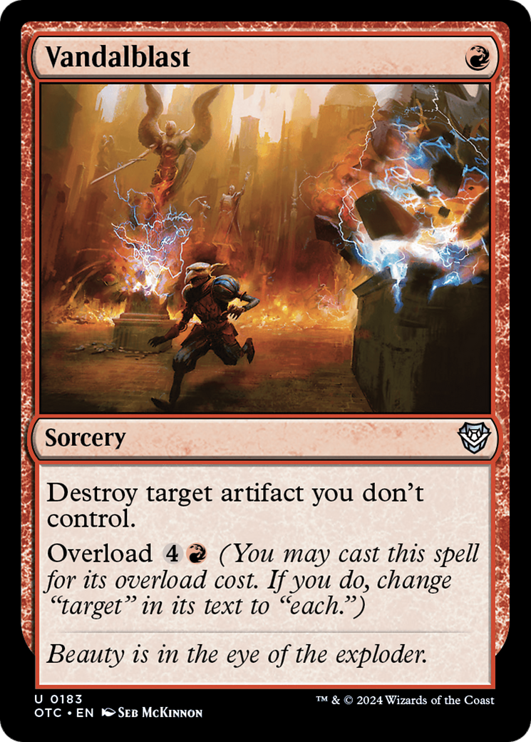 {C} Vandalblast [Outlaws of Thunder Junction Commander][OTC 183]