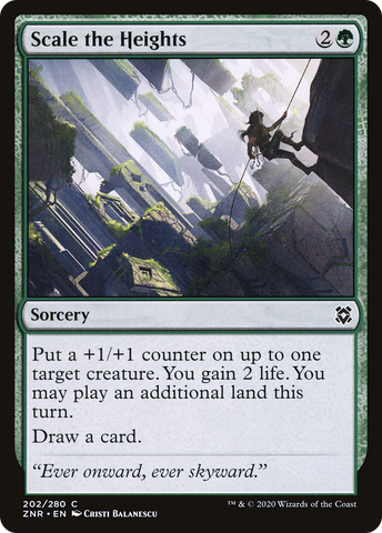 {C} Scale the Heights [Zendikar Rising][ZNR 202]