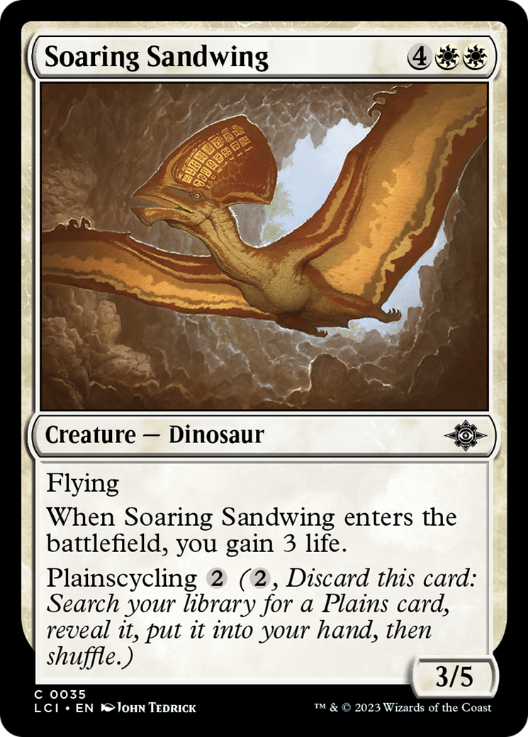 {@C} Soaring Sandwing [The Lost Caverns of Ixalan][LCI 035]
