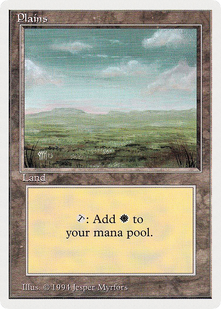 {B}[SUM 294] Plains (294) [Summer Magic / Edgar]