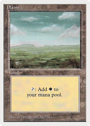 {B}[SUM 294] Plains (294) [Summer Magic / Edgar]
